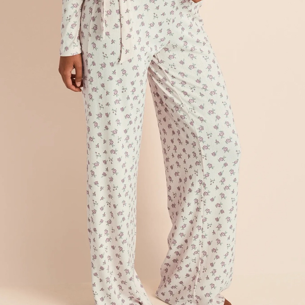 Pointelle pajama pants NWT
